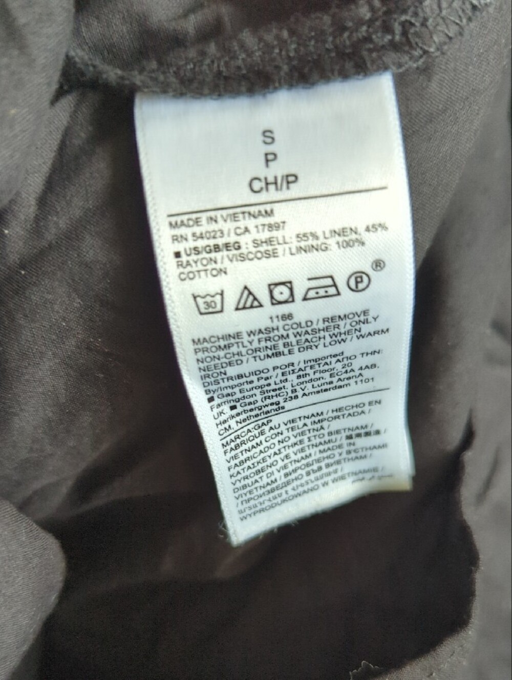 GAP Black Elastic-Waist Midi Skirt - Picture 3 of 4